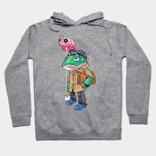 fashion frog Hoodie